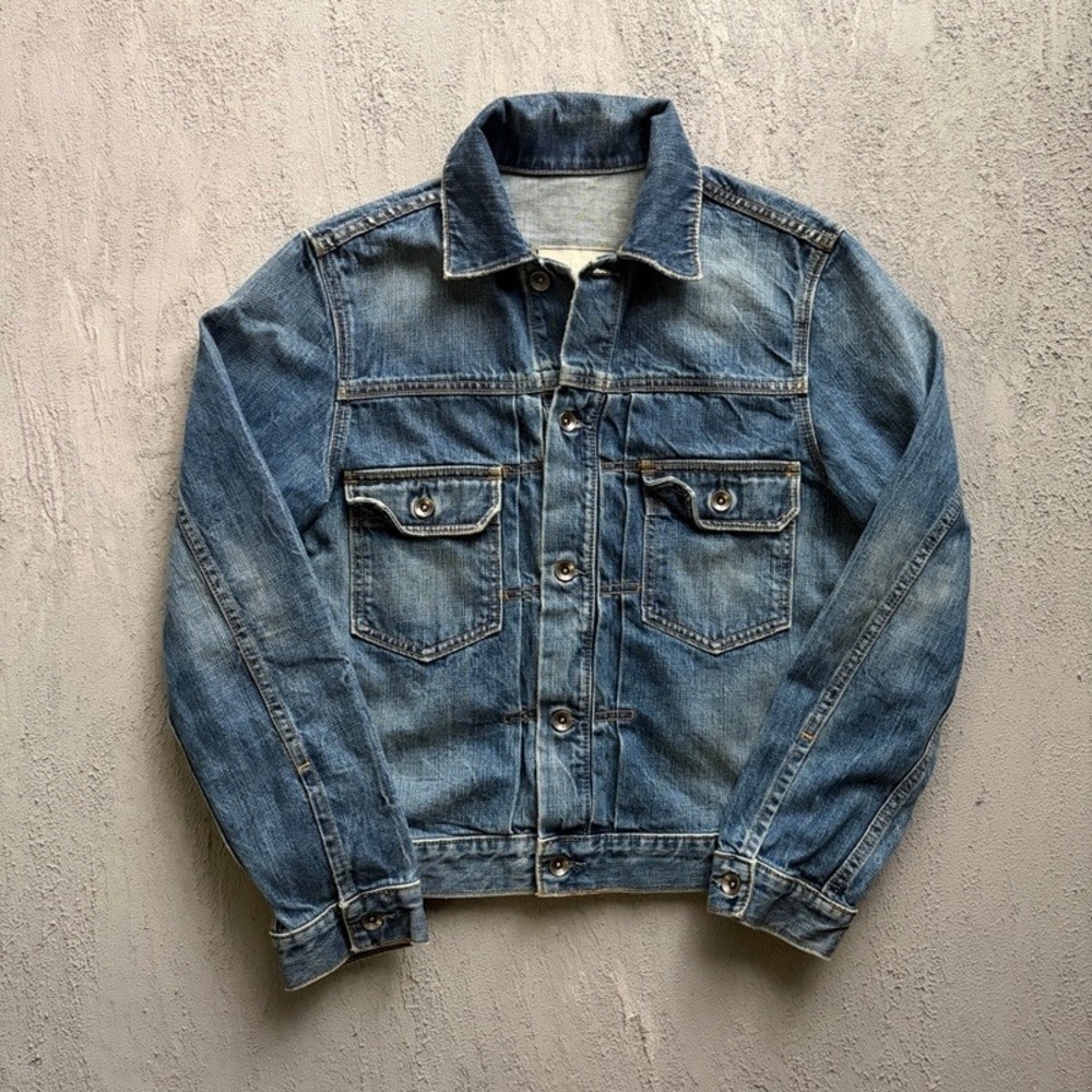 Vintage Gap Denim Jacket Small Blue 2000s Trucker Type 2
